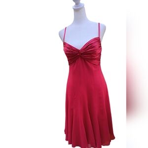 Ruby Red cocktail dress -- 4P